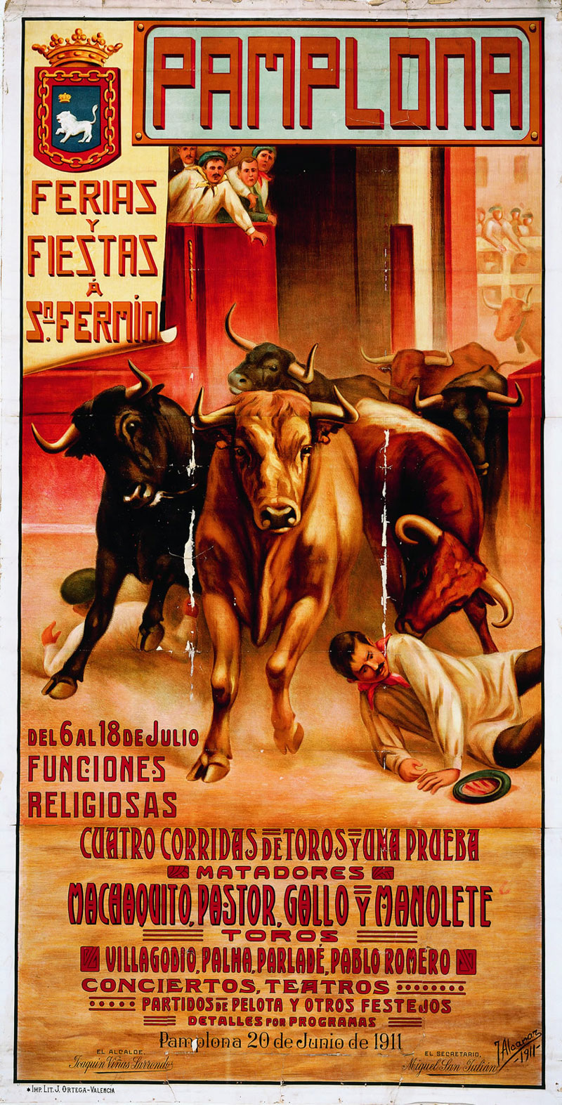 Fiestas en honor de San Fermín  
